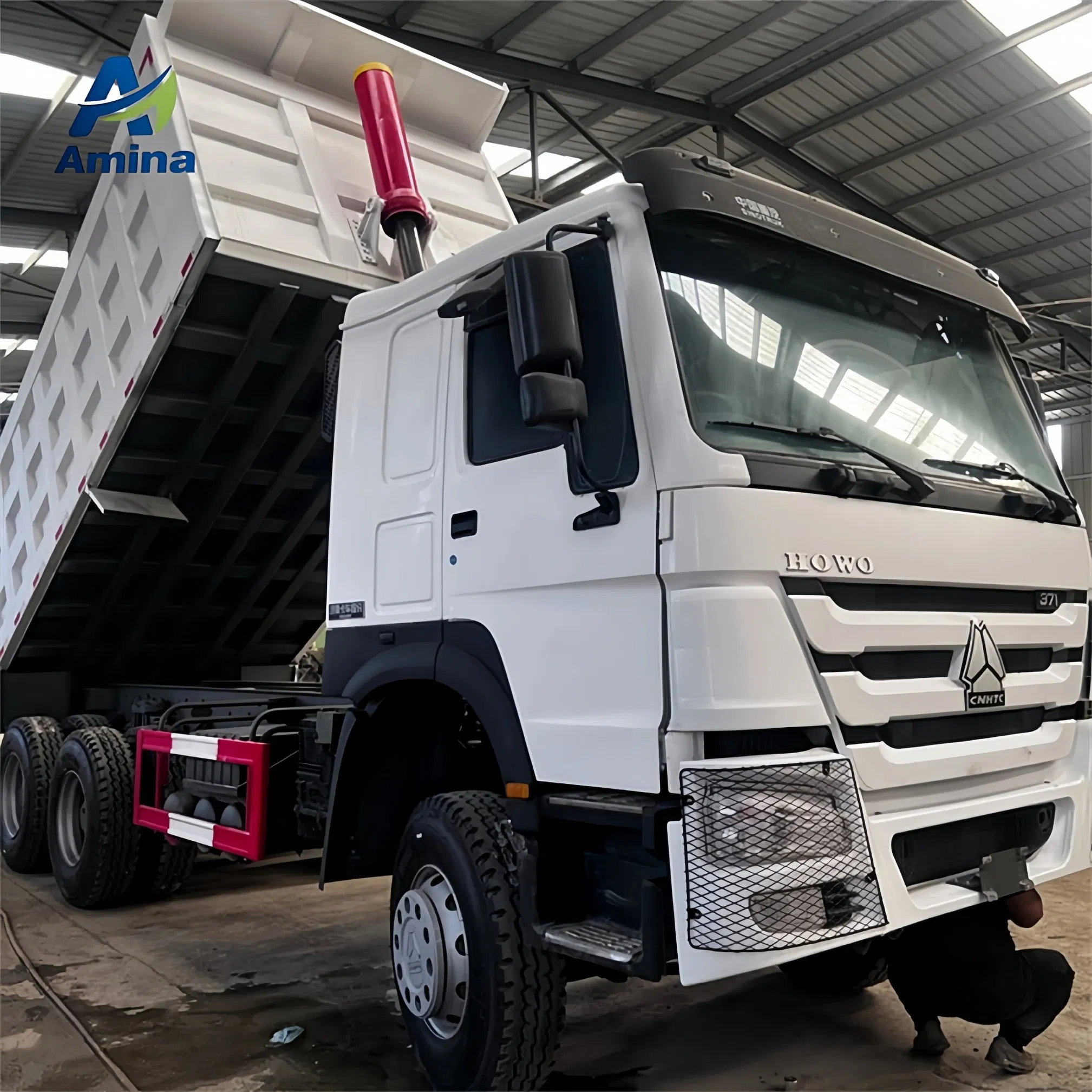 Hot Selling HOWO 2 Diesel 6X4 Heavy-Duty Dump Truck for Construction and Transportation, The Choice of Nigeria's Market Economy
