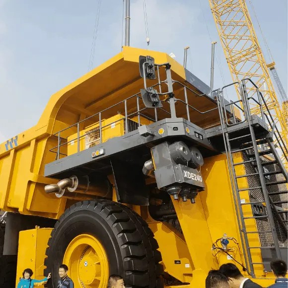 China Hot Selling Models 240 Ton Xde240 Electric Driving Heavy Coal Mining Dump Truck for Sale