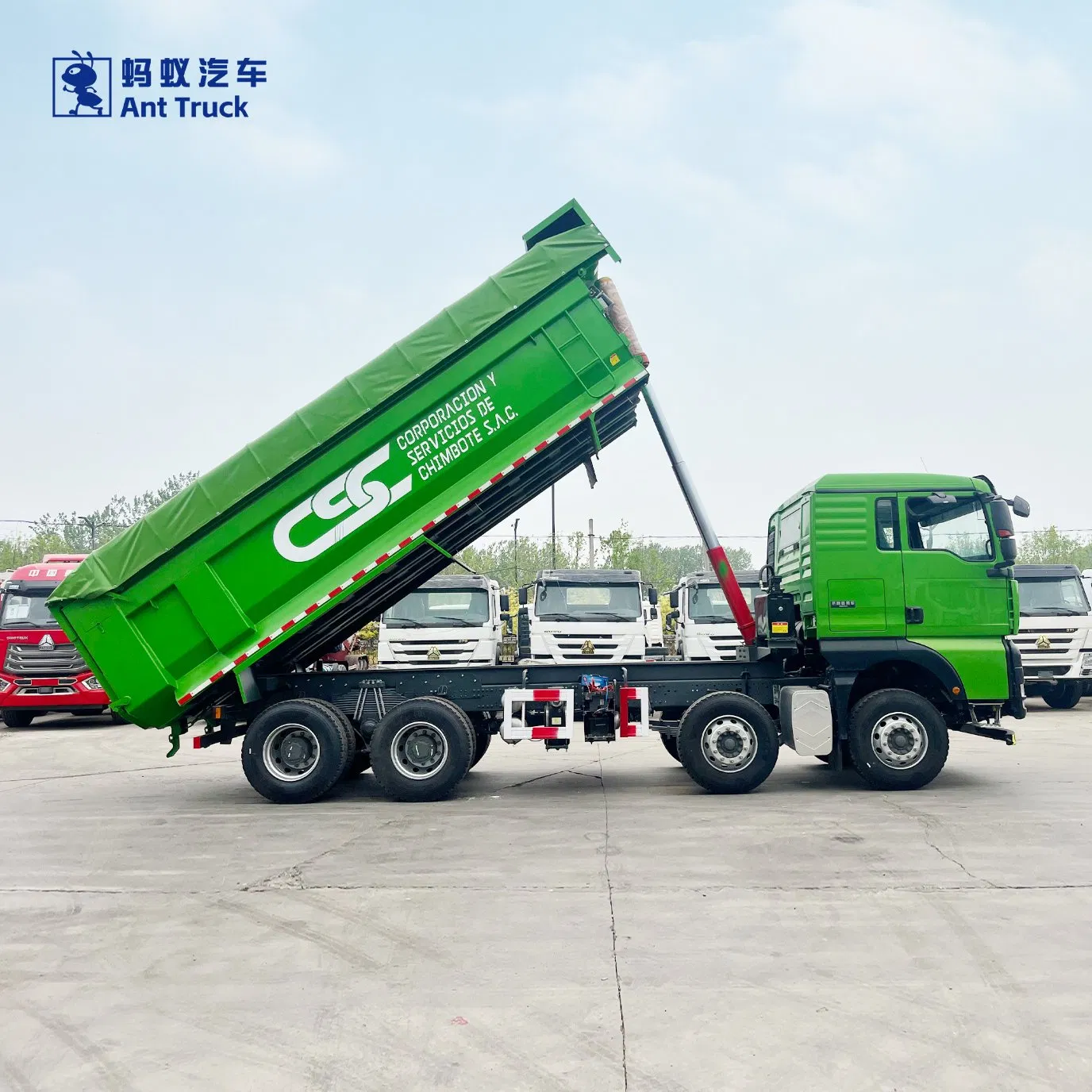 Sinotruk HOWO Tipper Truck Cargo Truck Sitrak G7 8X4 Dump Trucks Used Dump Truck Heavy Dump Truck for Mining Construction