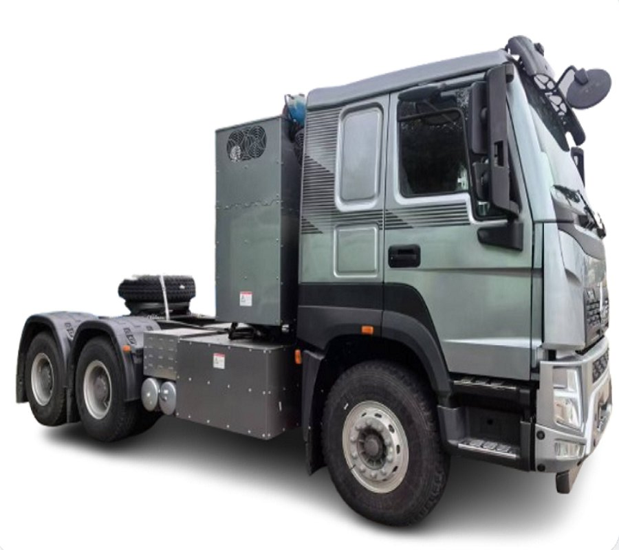 Sinotruk HOWO V7-X Heavy Duty Battery Powered EV Pure Electric Tractor Truck
