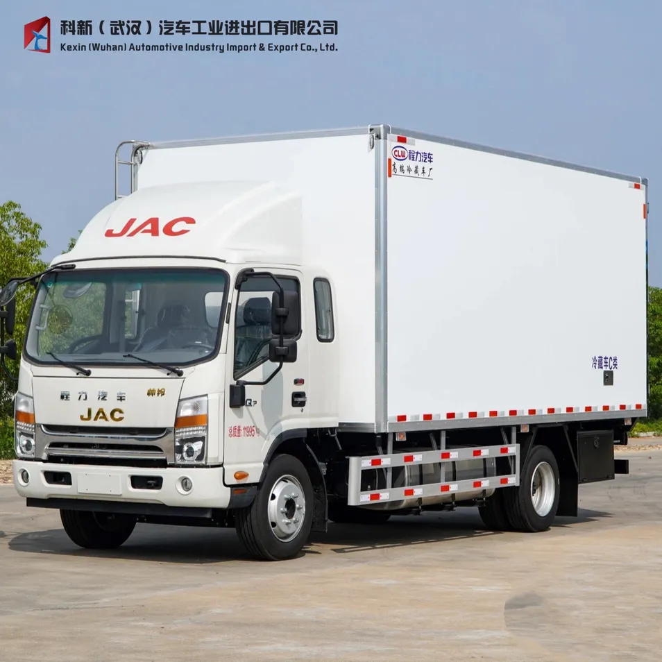 Refrigerated Delivery Truck Main View