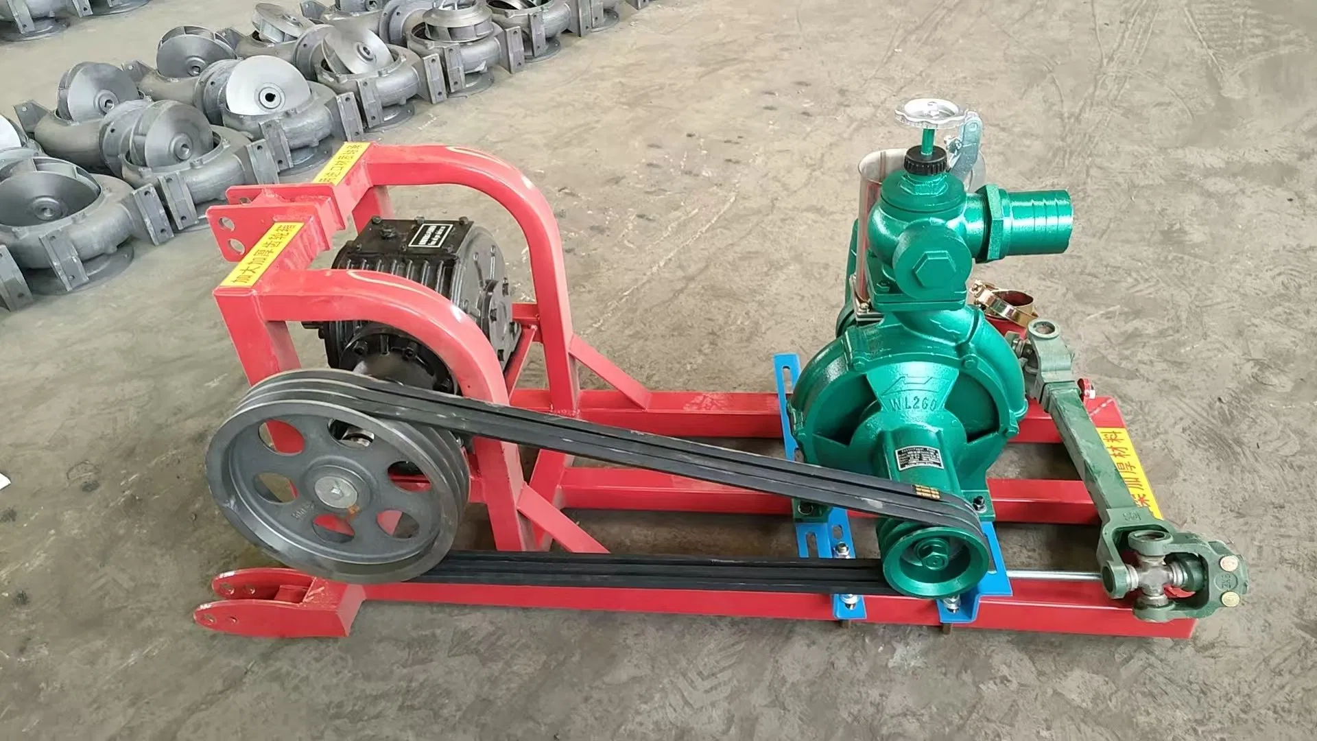 High Performance Water Cooler Engine Sprinkler Pump Unit