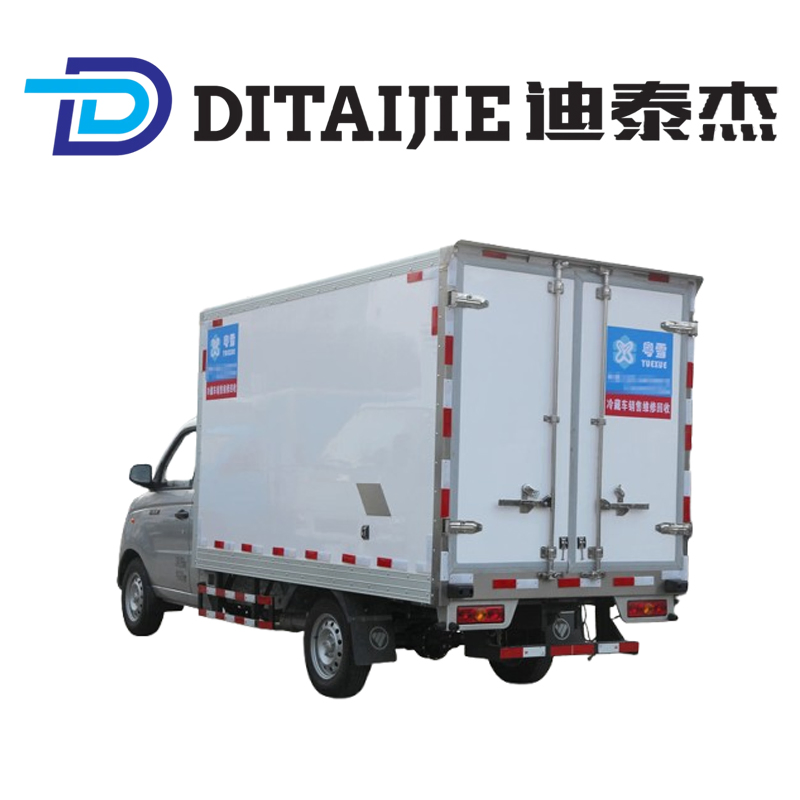 2 Ton Refrigerator Mini Truck Foton 4X2 Refrigerator Van Truck Refrigerated Truck Cold Box Truck Freezer Truck Meat Transport