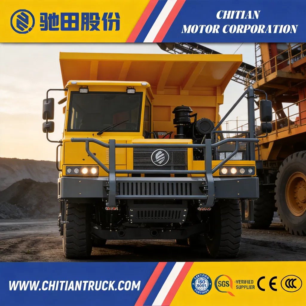 CT130K Heavy-Duty Mining Dump Truck for Open-Pit Operations Durable Heavy-Duty Haul Truck for Mining Applications