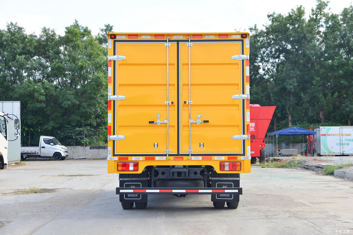 4.15m Single-Row HOWO Hanjiang Perfect for Urban Delivery Truck