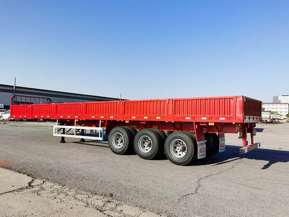 2/3/4 Axles 20FT/40FT/45FT 40tons 60tons Flatbed/Platform Container Cargo Transport Semi Truck Tanker Trailer