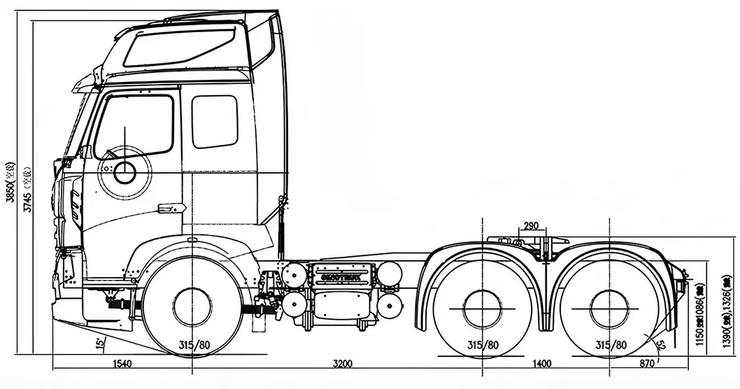Shacman Truck Chassis