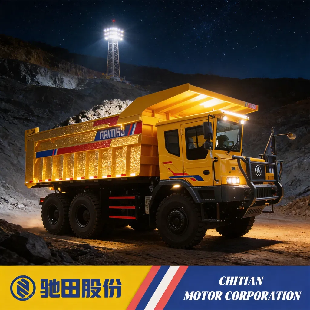 CT130K Heavy-Duty Mining Dump Truck for Open-Pit Operations Durable Heavy-Duty Haul Truck for Mining Applications