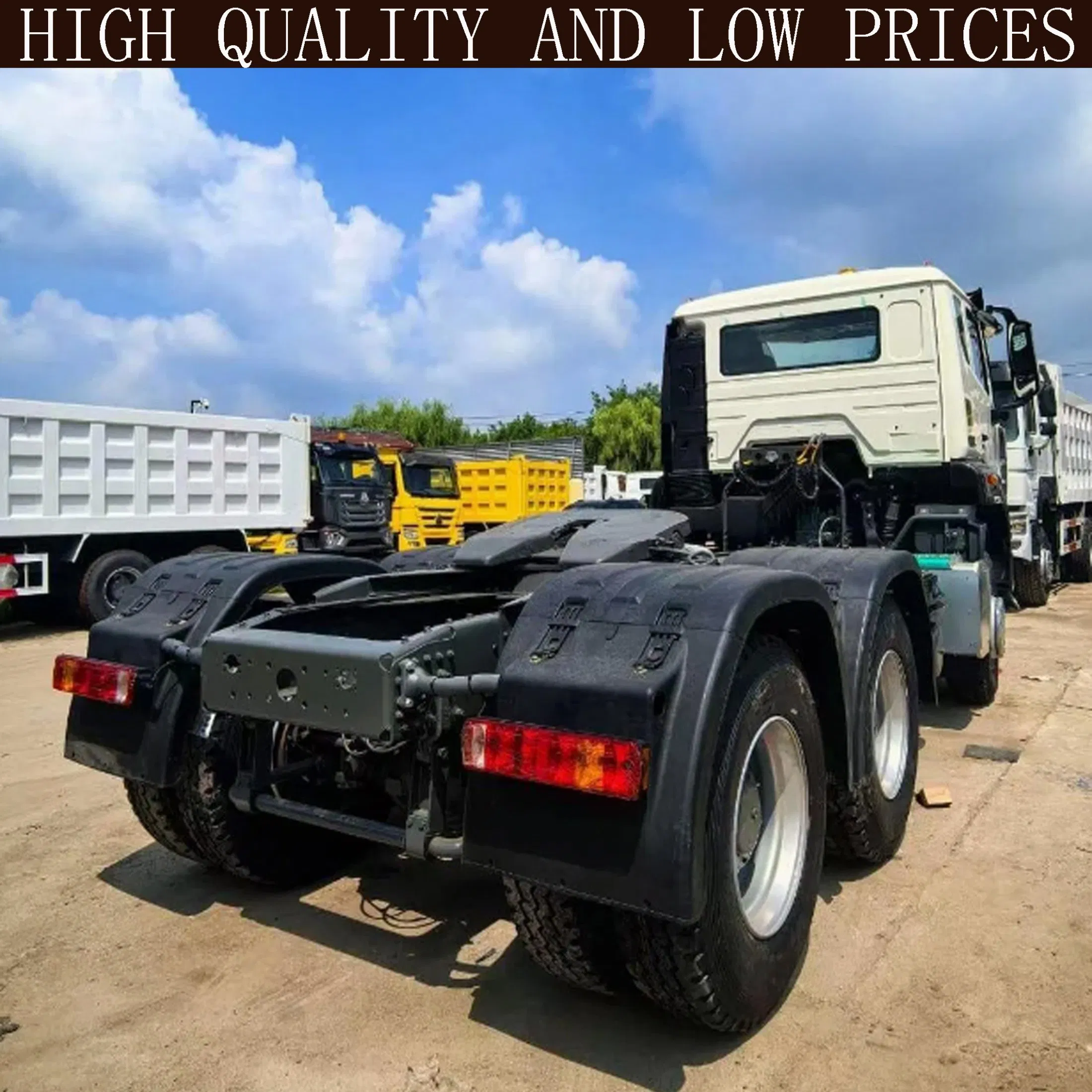 440HP 6X4 HOWO Tractor Truck Head with Noise-Reducing Fan Durable Clutch Pump Application Scope: Rural Highway Service Dump Transport