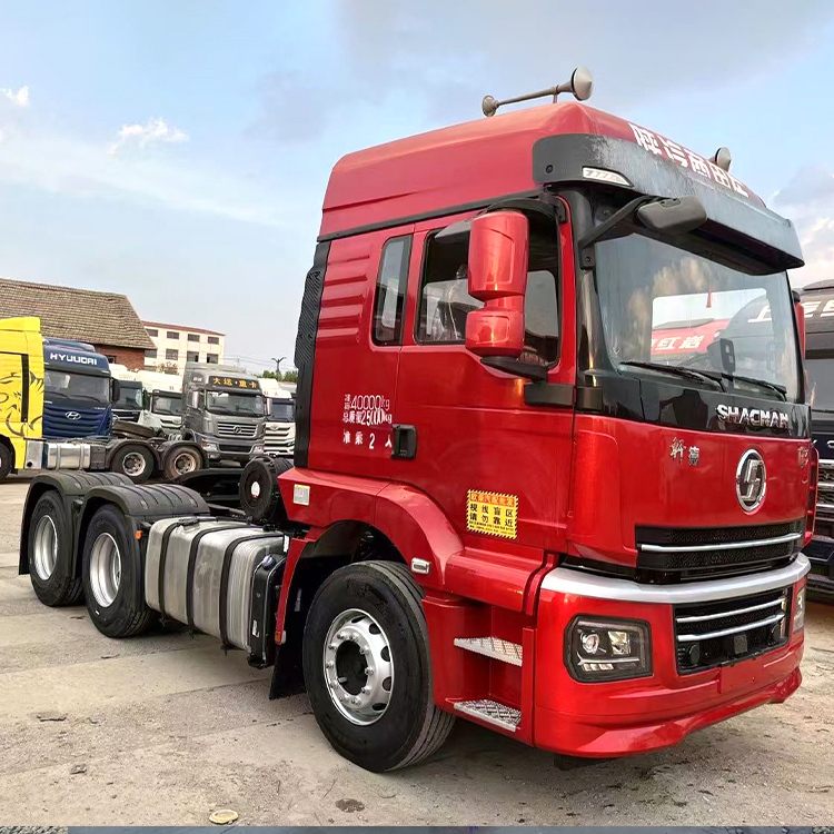 Used Shacman Tractor Truck 6X4 Heavy Duty Electric Tractor Weichai Engine Diesel Fuel Manual Left Camera-Camc Truck China