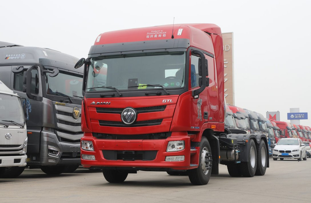 Foton LNG/CNG, ATM, Zf, 1350L Cylinder Capacity, 500HP, Brand New, Factory Direct Supply, for Tractor Trucks, Truck Cabs, and Cargo Transportation. 6X4 Model