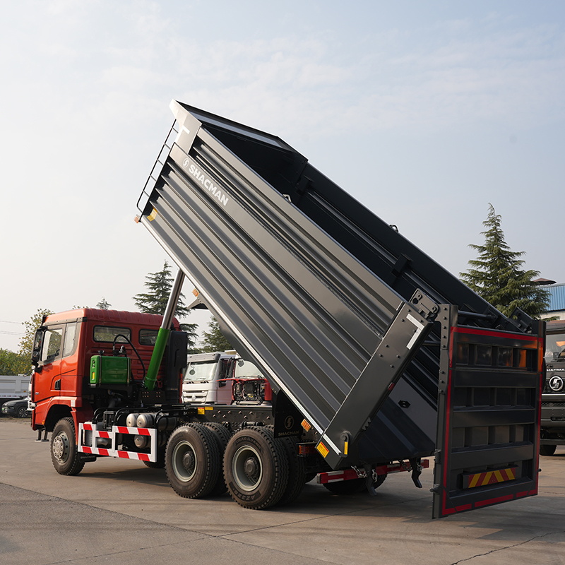 Heavy Dump Truck Shacman X3000 6×4 Tipper 430HP Mining Construction Red