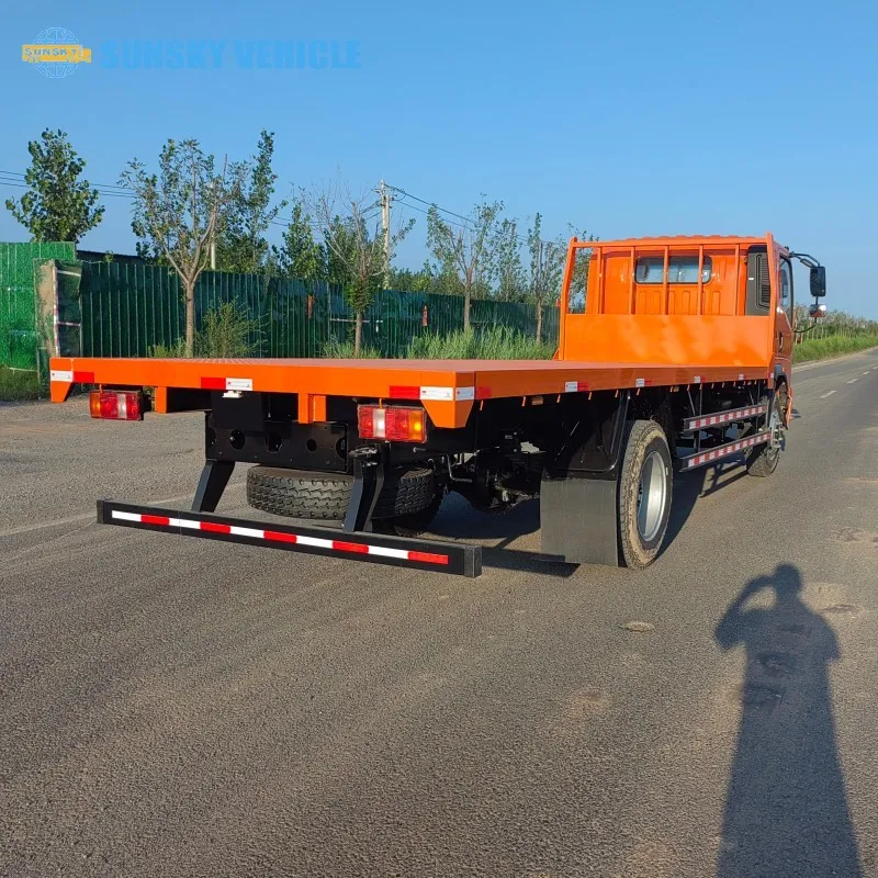 HOWO 4X2 Flatbed Truck 1
