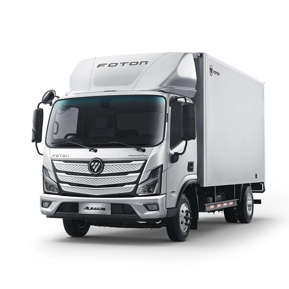 Foton Aumark S Cargo Box Truck for Urban Business Delivery and Logistics Use