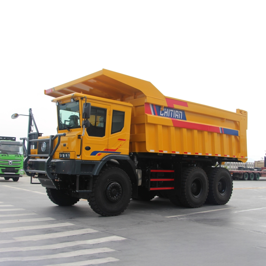 CT105K off-Highway Heavy-Duty off-Road Mining Tipper Dumper Rigid Frame Haul Bad Road Driving Truck