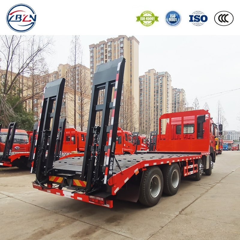 Jianghuai Flatbed Transport Truck 8X4 Flatbed Truck Logistics Trailer Platform Truck