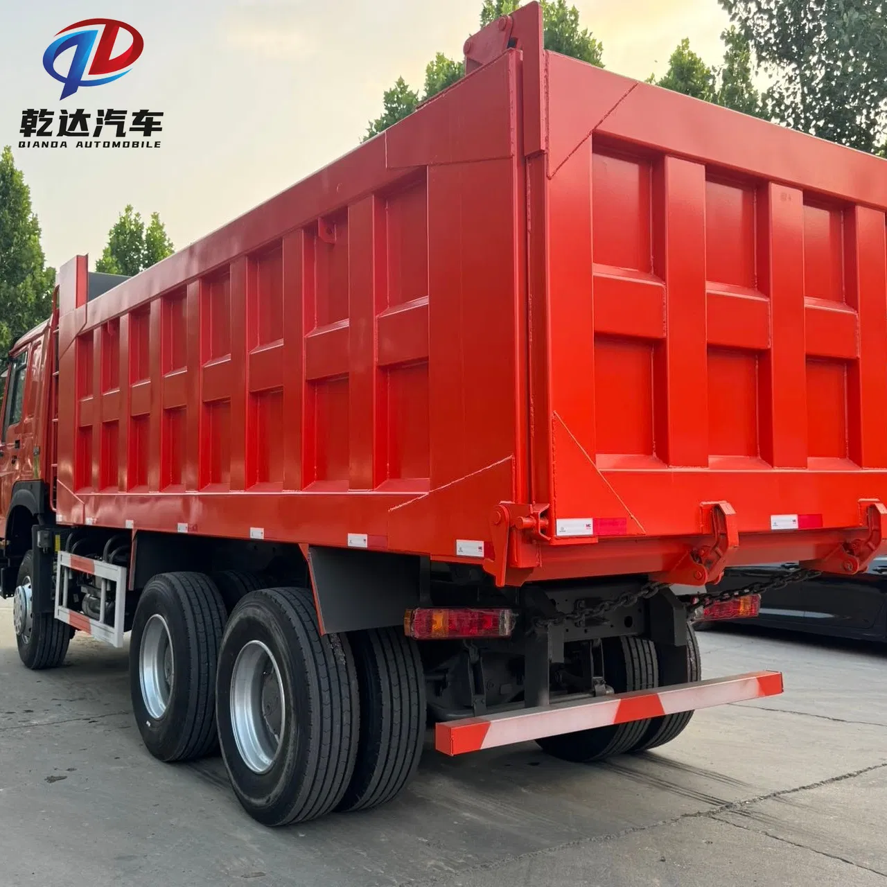 Used HOWO 375HP Dump Truck for Africa Construction Market