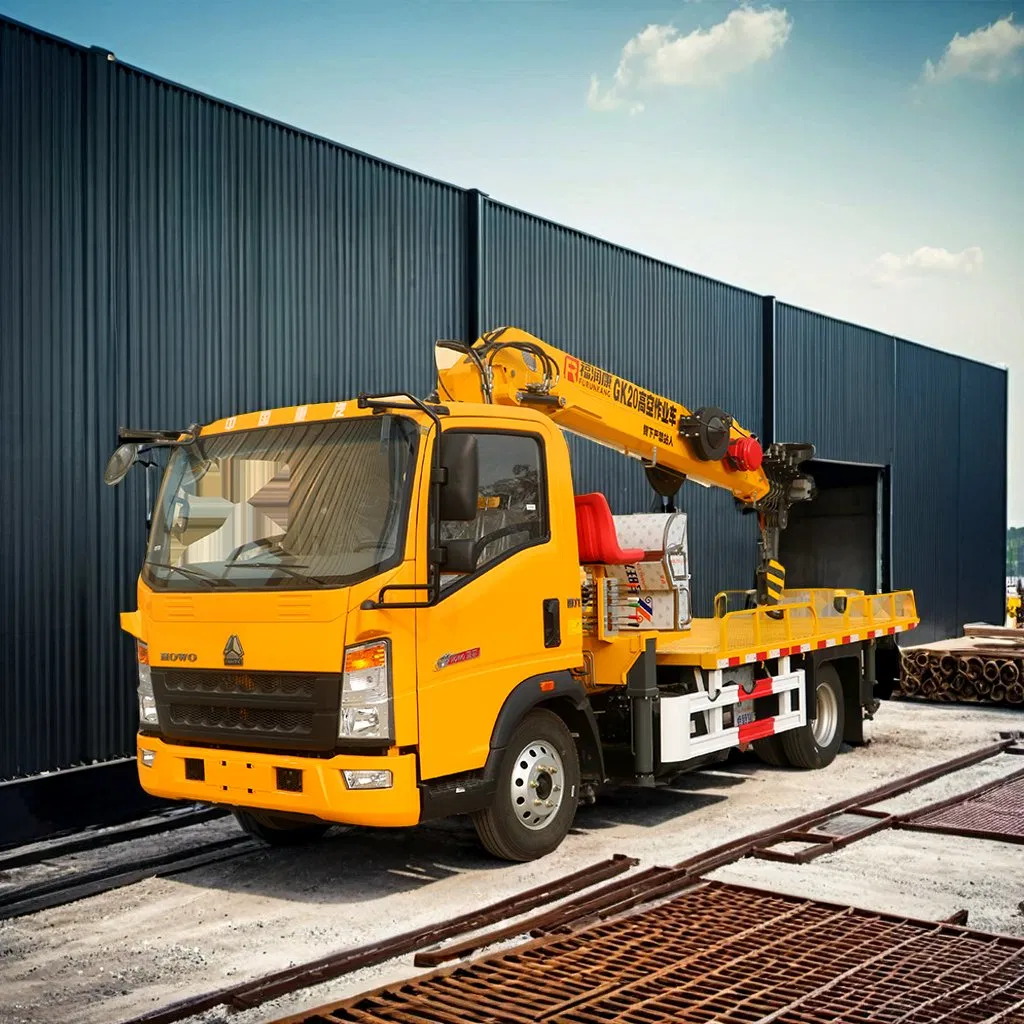 35m Truck Mounted Aerial Work Platform Vehicle with Bucket Lifting Factory Direct Sale