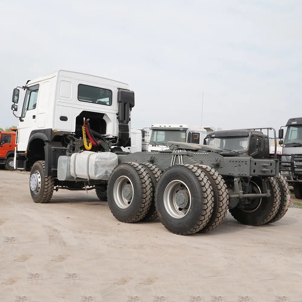 Low Mileage 420HP Tractor Truck for Long-Distance Highway Heavy Load Transport