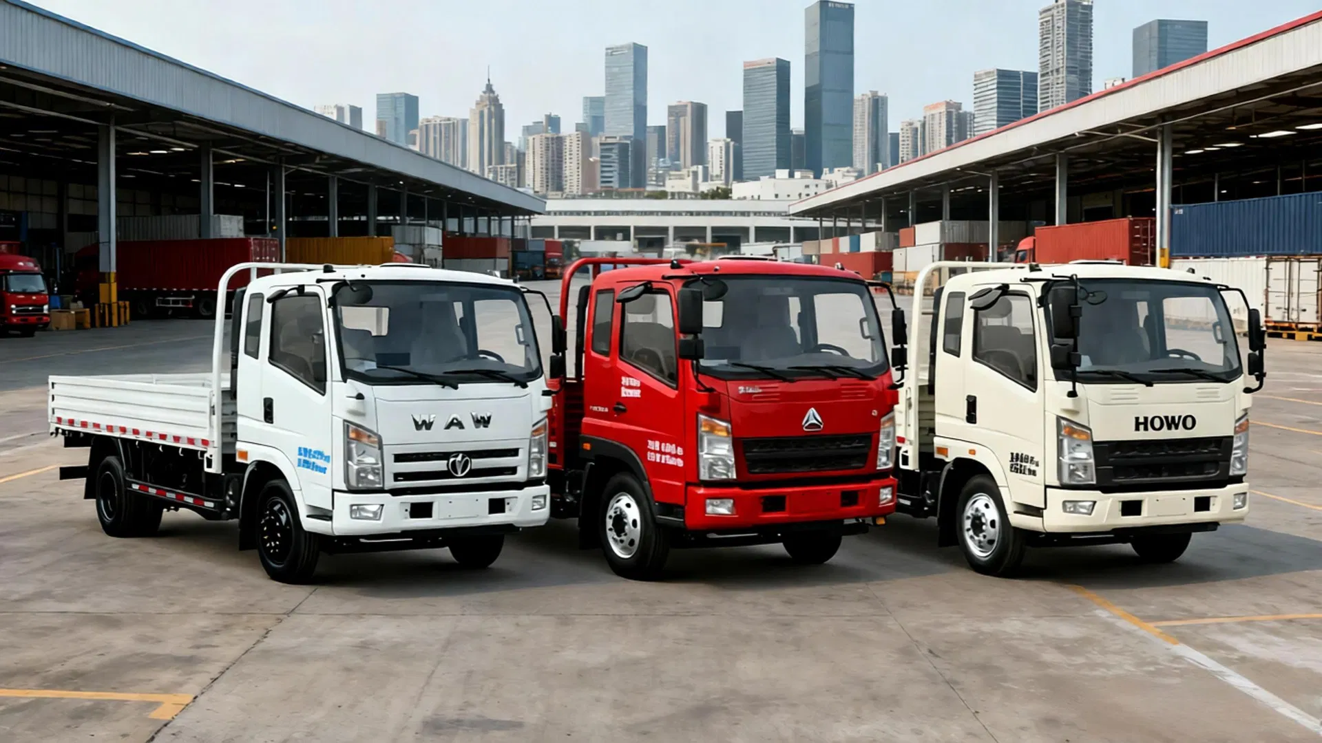 General Logistic Dropside Truck