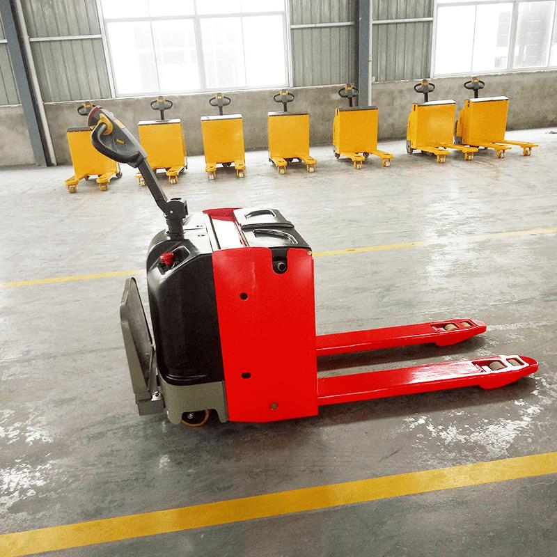 Heavy-Duty Electric Pallet Truck Forklift with Reliable Battery