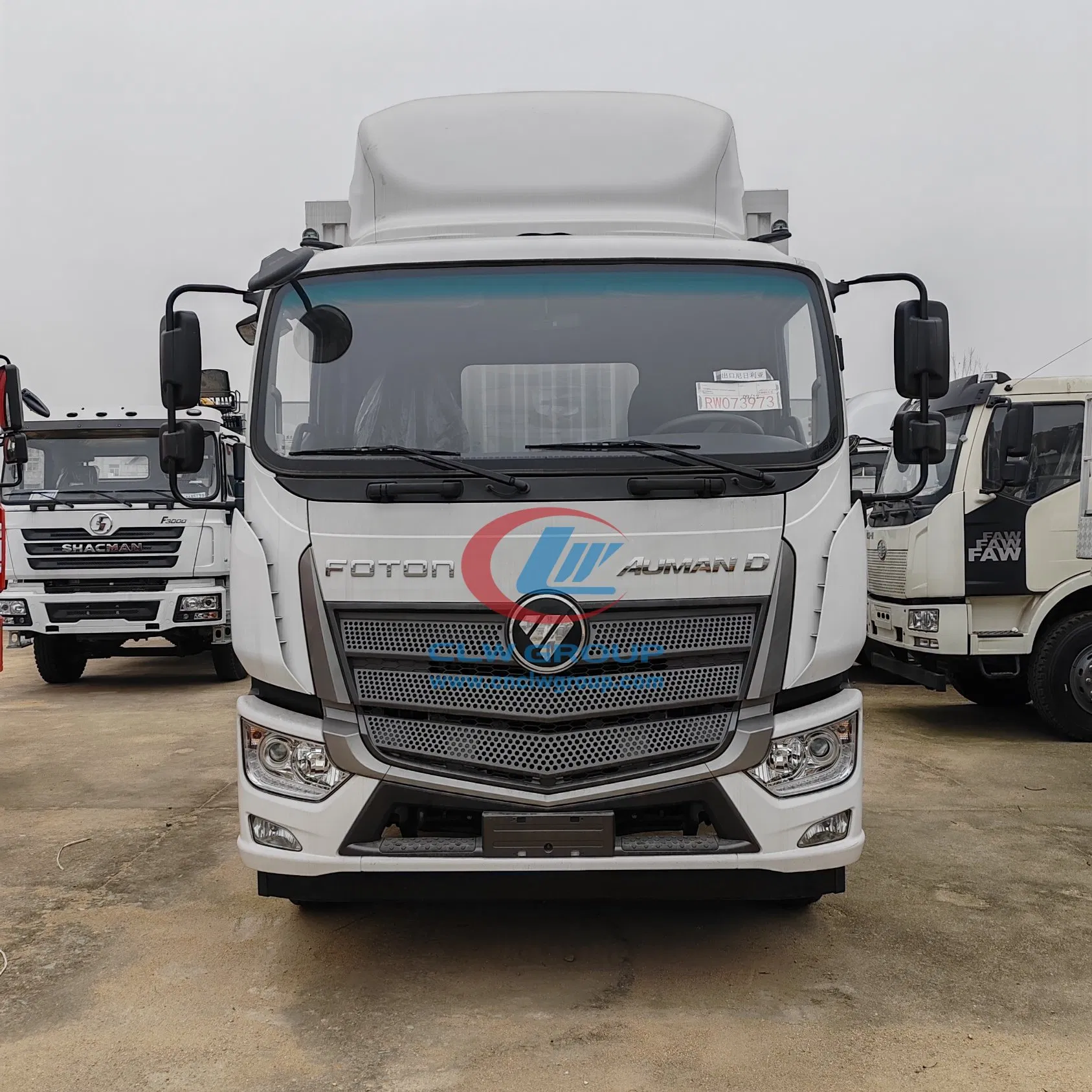 Foton 4X2 6 Wheeler 15tons 16tons Carbon Steel Transportation Cargo Lorry Box Logistics Vehicle