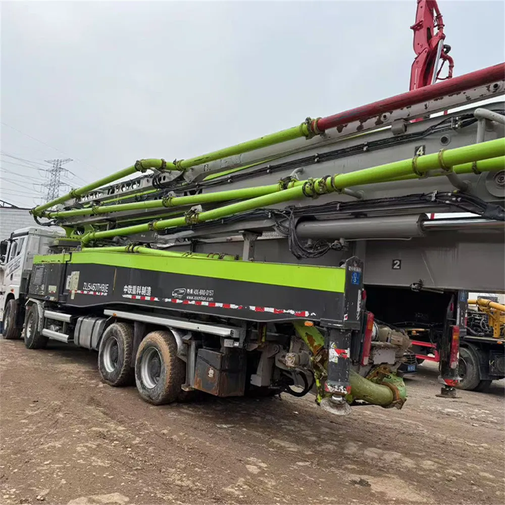 Used Xugong Truck-Mounted 57m 59m 60m 67m Boom Pump System Integrated with Zoomlion Control Technology