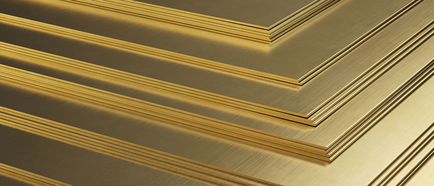 High quality brass plate