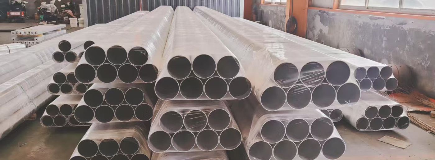 Extruded aluminum tubes