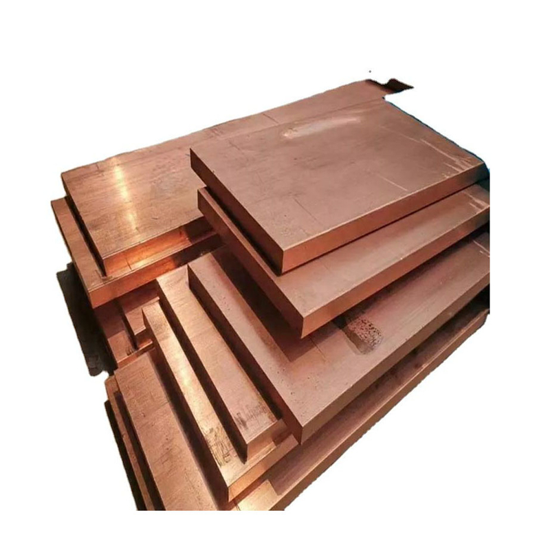 China 99.9% Copper Plate C1100 C18200 C70600 T2 C11000 C1221 Thick Copper Sheet/Plate Suppliers, Factory
