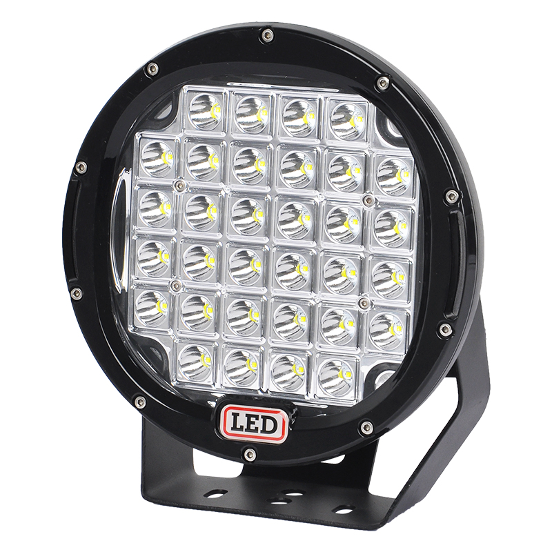 12V 24V 9inch Luz de Trabalho LED CREE com Feixe Redondo para Auto 4X4 Carro Offroad ATV, Fábrica de Iluminação Auxiliar para Caminhões Pesados ODM OEM à Venda por Atacado