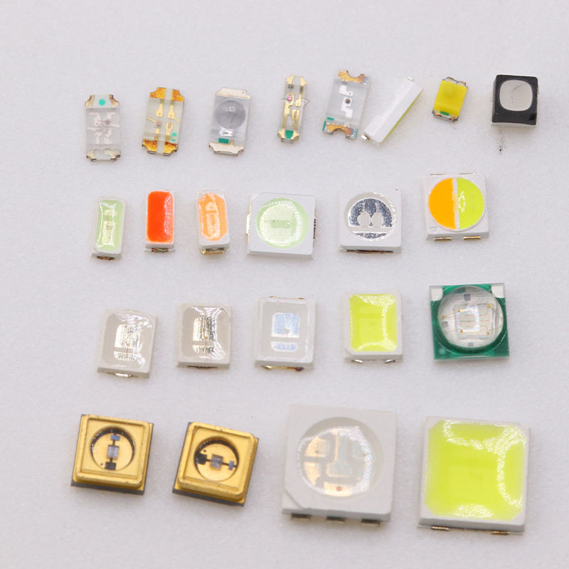 Lâmpadas LED IC integradas SMD Plcc programáveis inteligentes 2835 para matrizes de fita