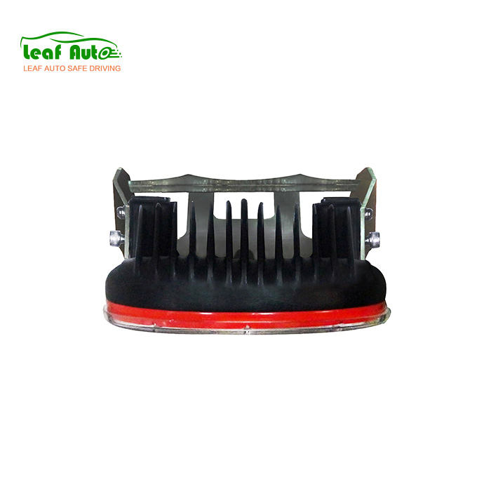 Luz LED 12V 24V Luz Redonda Offroad para Jeep Caminhão Veículo Vermelho/Preto 4X4 Acessórios 9inch 96W Luz de Direção LED