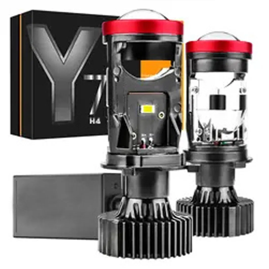Farol de lâmpadas LED do sistema de iluminação Y6 Y7Auto Y6 com vista G. Iluminação LED para faróis LED carros Y7