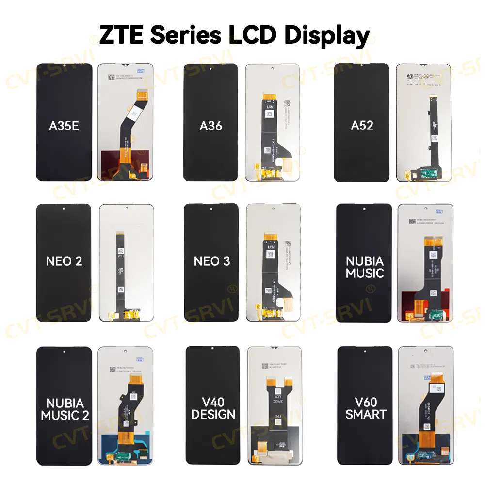 Item Quente Qualidade Original Estável Display Conforto Visão Tela para Zte A35e/A36/A52/Neo2/Neo3/Nubia Música Nubia Música 2/V40 Design/V60 Smartphone
