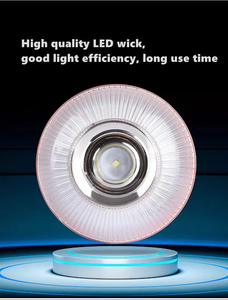 Sinalizadores de Emergência LED Magnéticos Rotativos para Carro Luzes de Advertência em Disco Luzes Veiculares