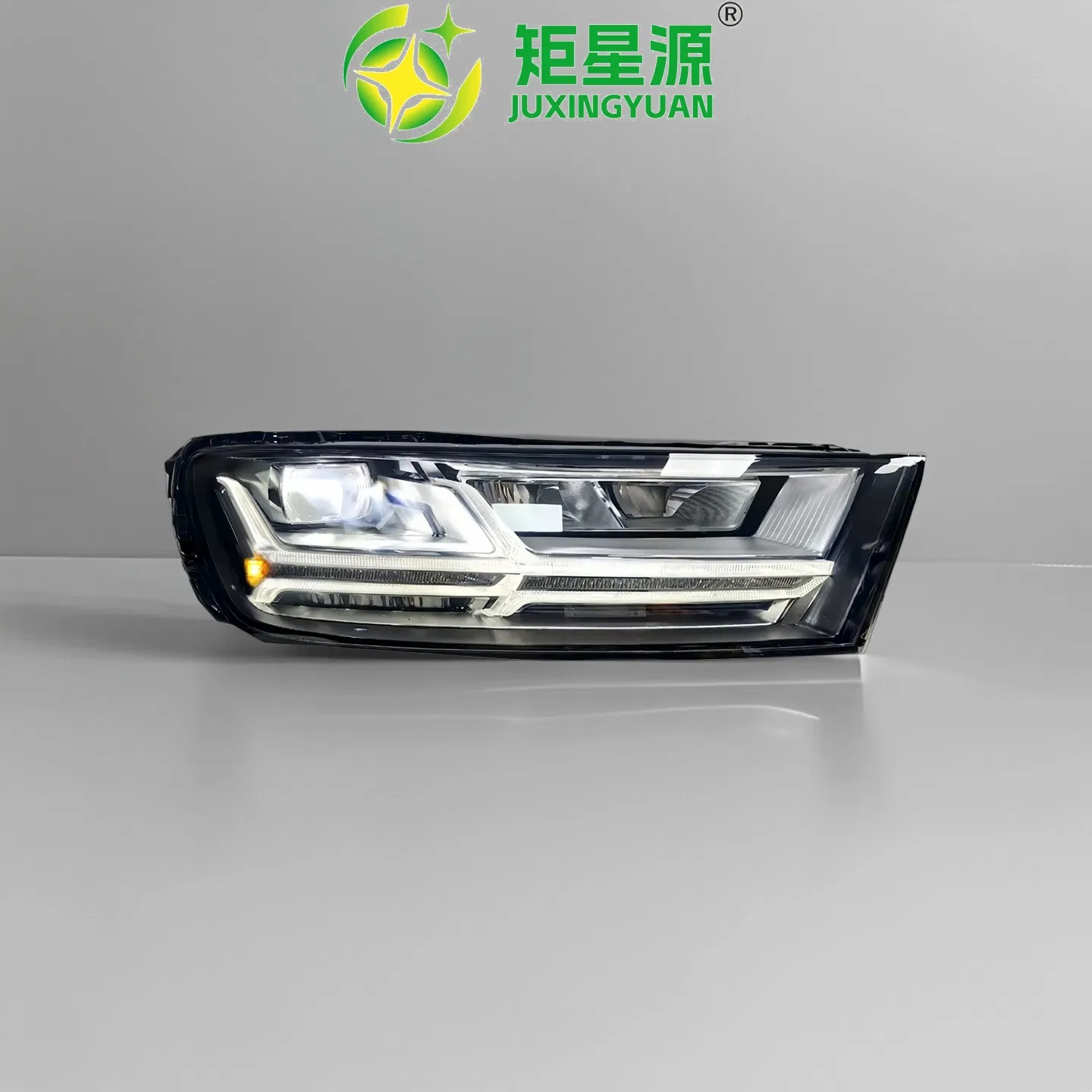 Farol Padrão OEM para Audi Q7 Montagem Semi LED 2016-2019