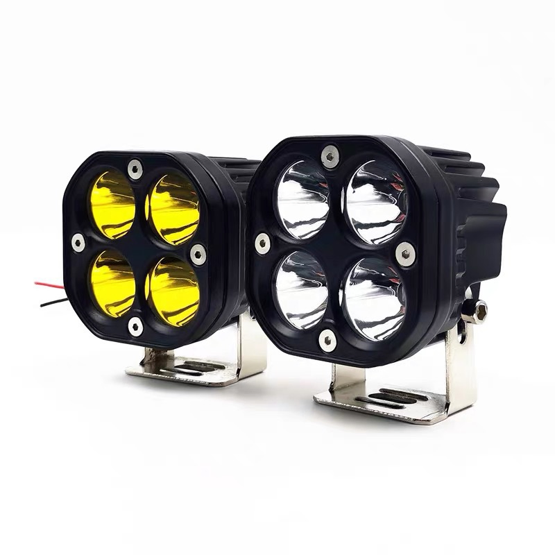 4X4 luz de trabalho LED para motocicleta off-road 3.0 polegadas tratores 40W sistema de luz LED para caminhão