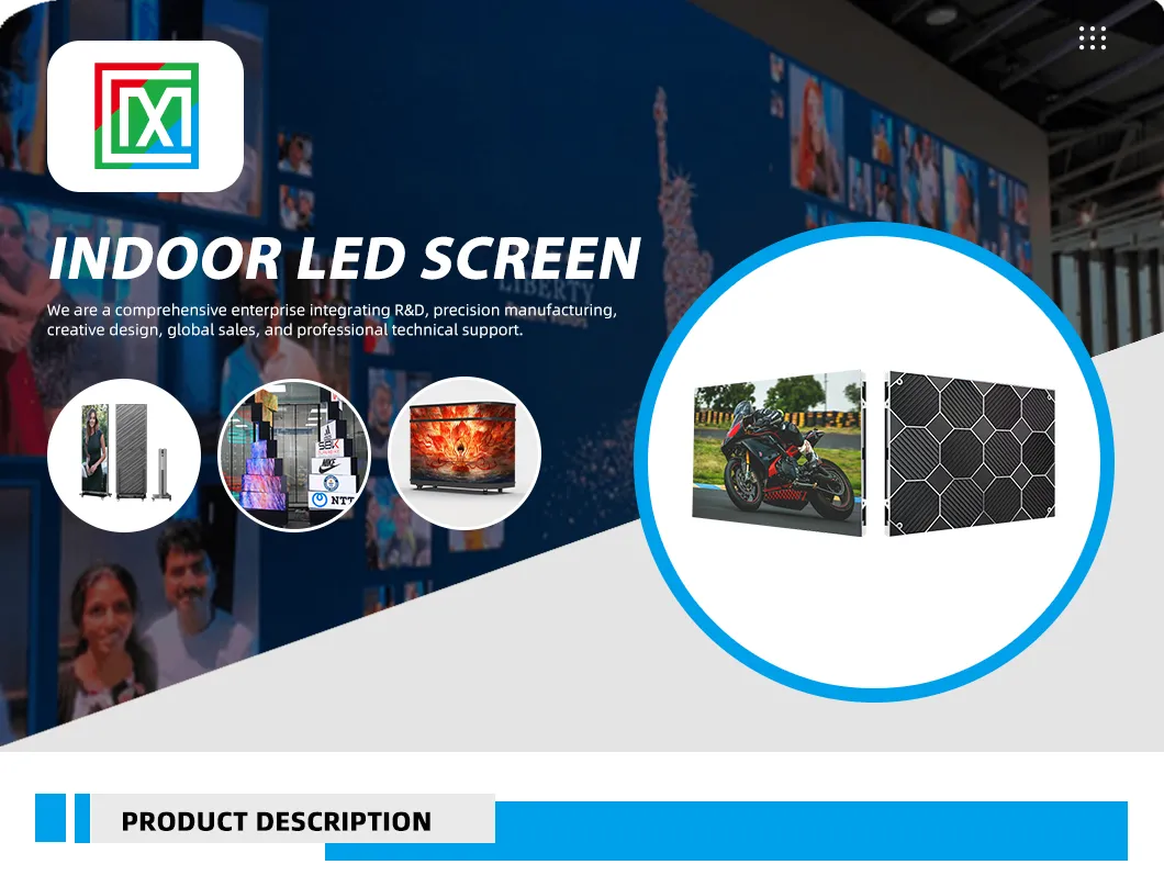 Display LED inteligente sem fio de alta luminosidade para publicidade em lojas