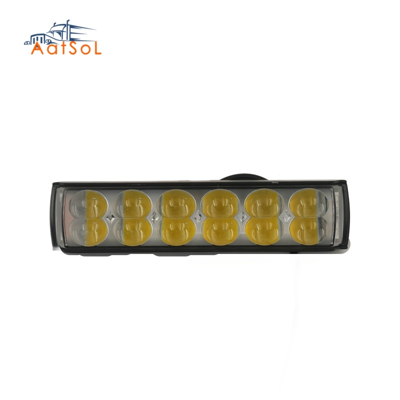 Vendas Diretas de Fábrica 12LED 23W Luz de Direção de Motocicleta Alta Brilho Luz Stroboscópica RGB Veículo Elétrico LED Modificado
