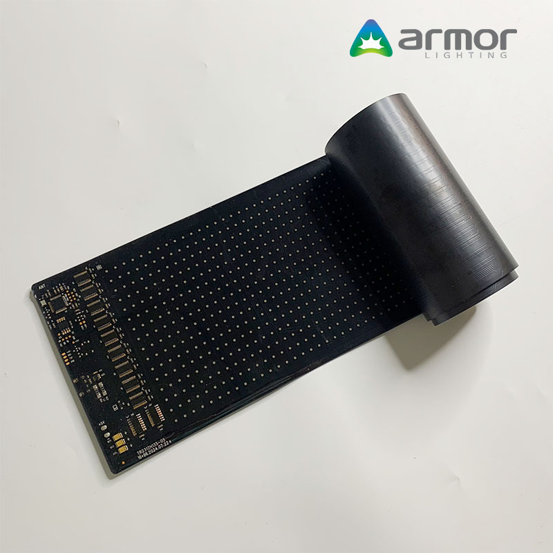 Painel de LED RGB Controlado por APP para DIY Display Publicitário