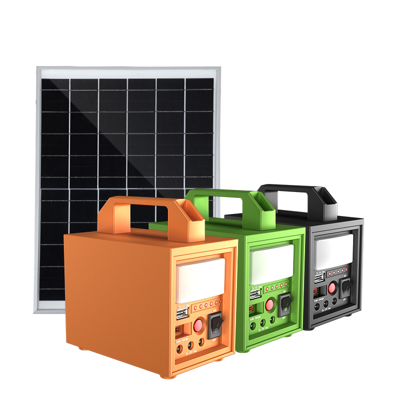 Sistema de Iluminação Solar Portátil Mini para Emergências ao Ar Livre 20W 40W 60W