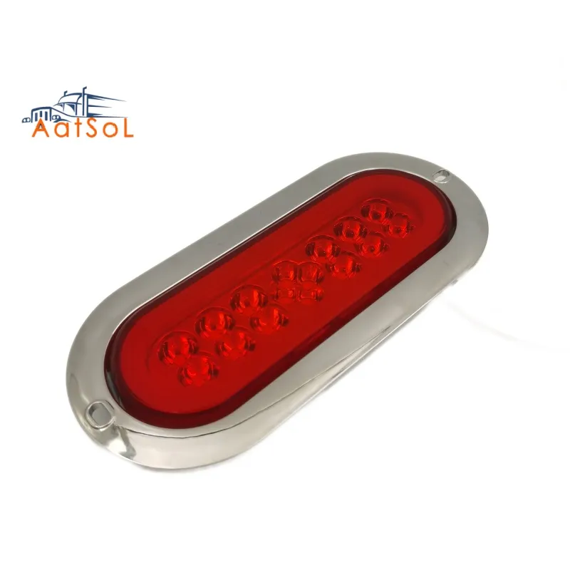 Luz LED Oval 6 Polegadas