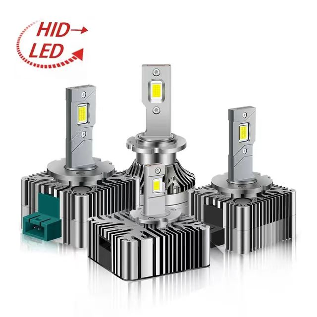 Decodificação Super 35W Faróis LED Automotivos D1s/D2s/D3s/D4s/D5s Faróis de Iluminação Frontal da Série D com Tubo de Cobre