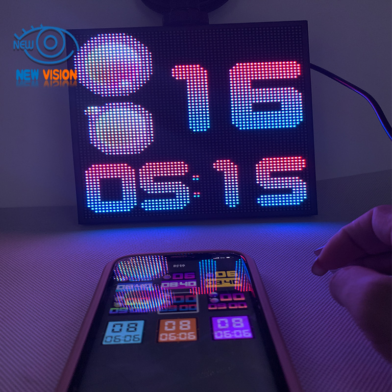 Tela LED de Alta Qualidade para Carro, Display de LED para Vidro Traseiro, Tela em Cores Completas