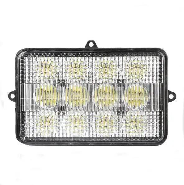 60W Luz de Trabalho LED Retangular para Trator Caminhão Pesado