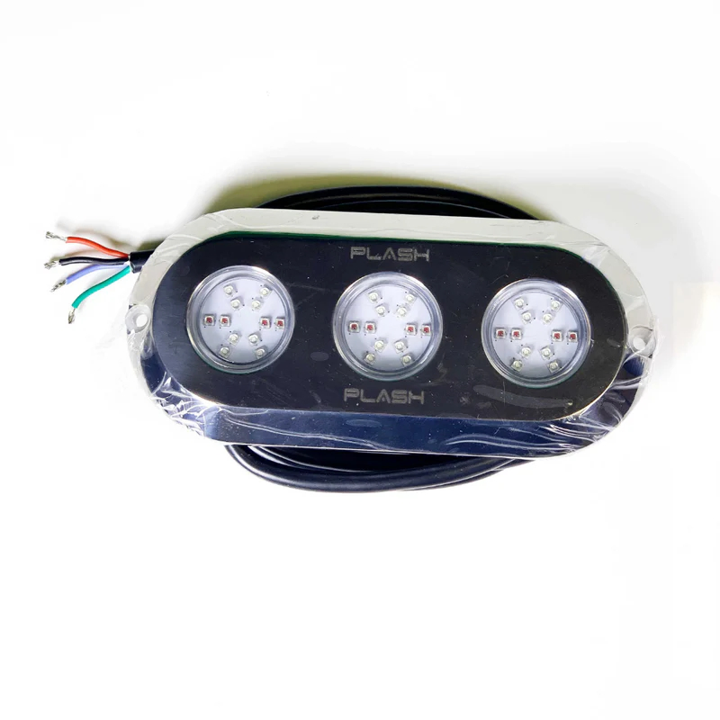 Iluminação Subaquática LED 12V Luminárias para Interior de Embarcações Marítimas para Iates Iluminação de Barcos para Pesca Noturna
