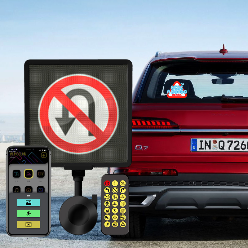 Tela de Publicidade para Carro USB Display LED para Janela Traseira do Carro Tela Programável