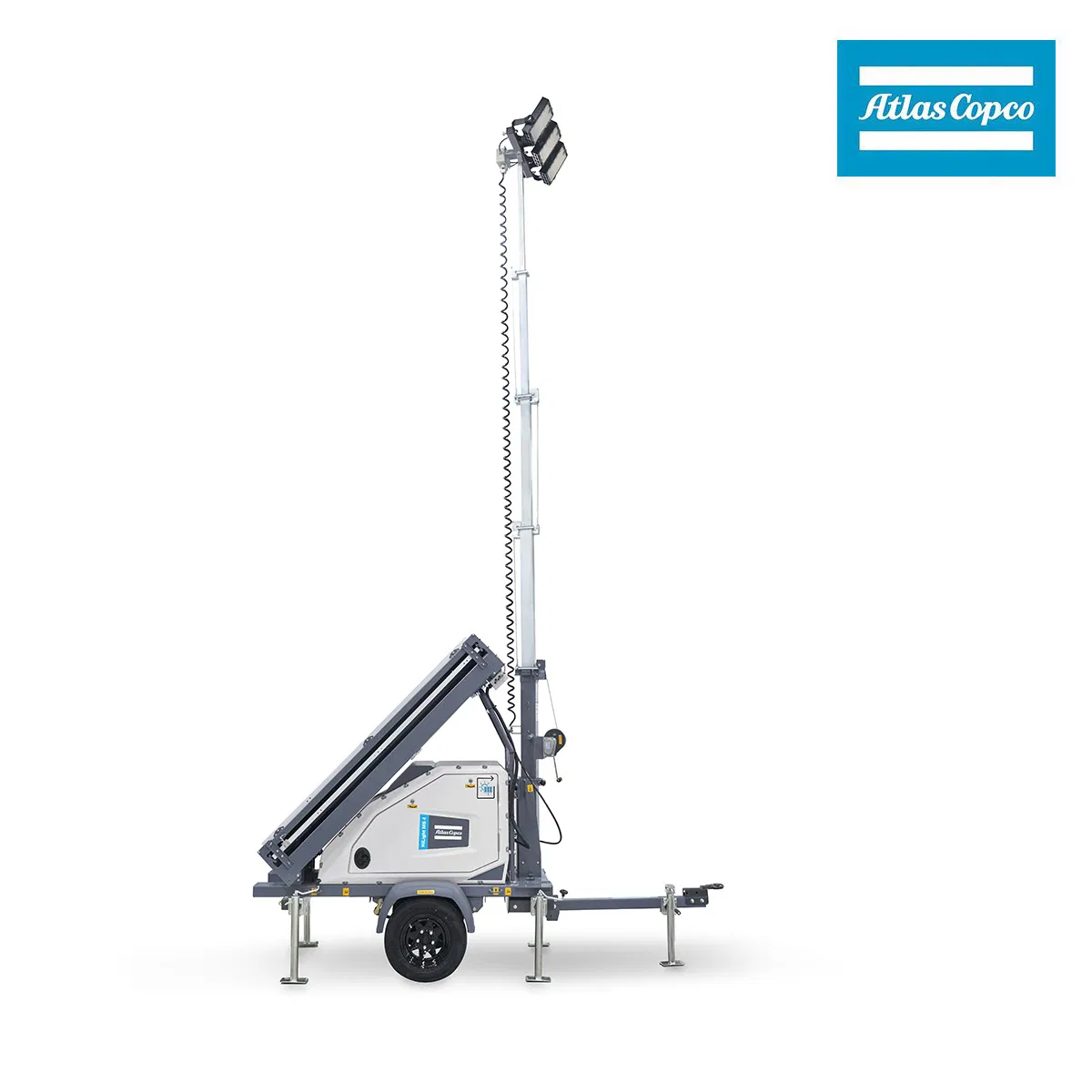 Iluminação de Emergência Vertical LED Atlas Hilight Ms5 7m Veículo, Usado para Iluminação Externa