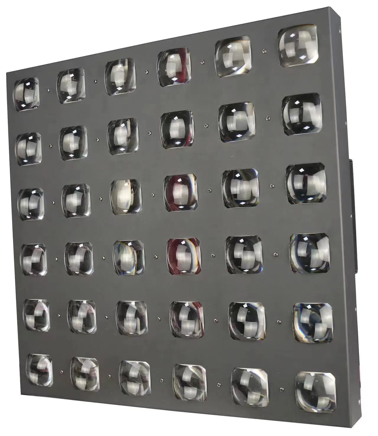 Painel Diamond Smart Readyt com Controle Zigbee 2700K-6500K Estrutura de Alumínio CCT IP20 Luz Matriz LED RGBW para Aplicação de DJ